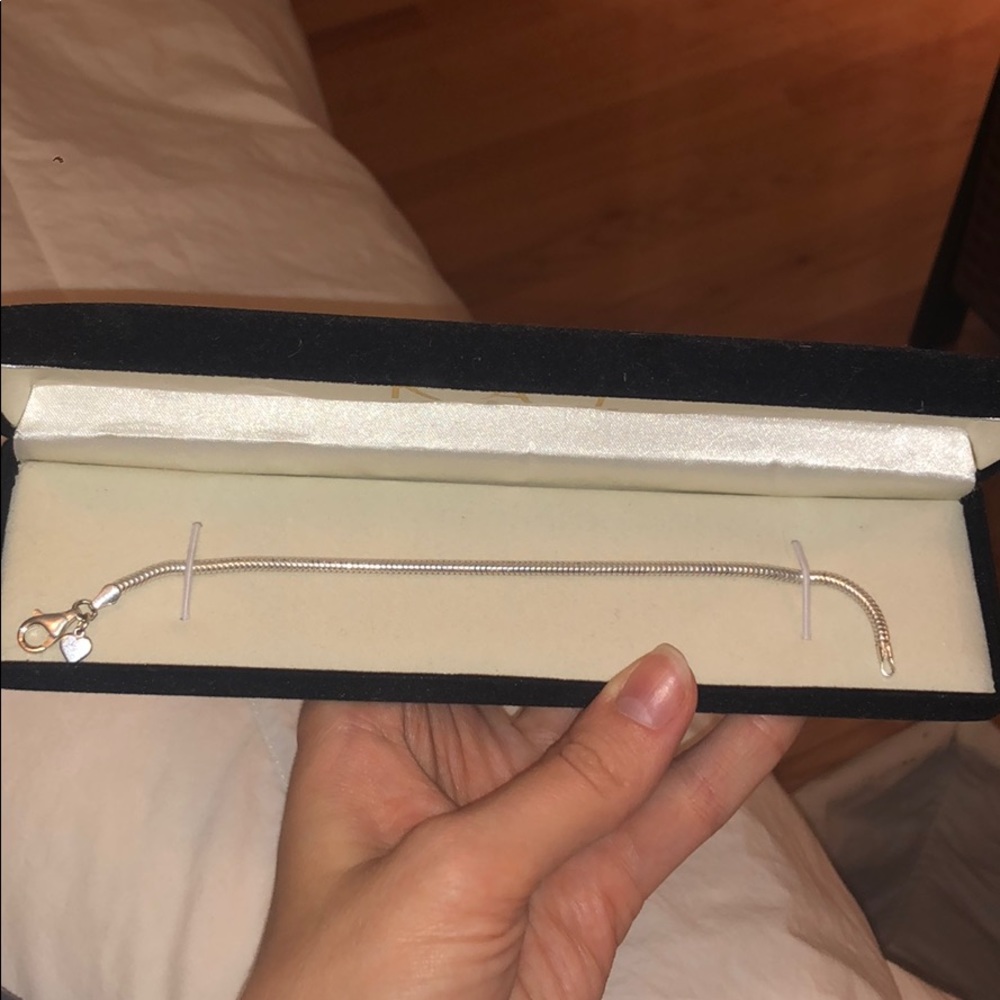 New in box sterling silver bracelet, Pandora